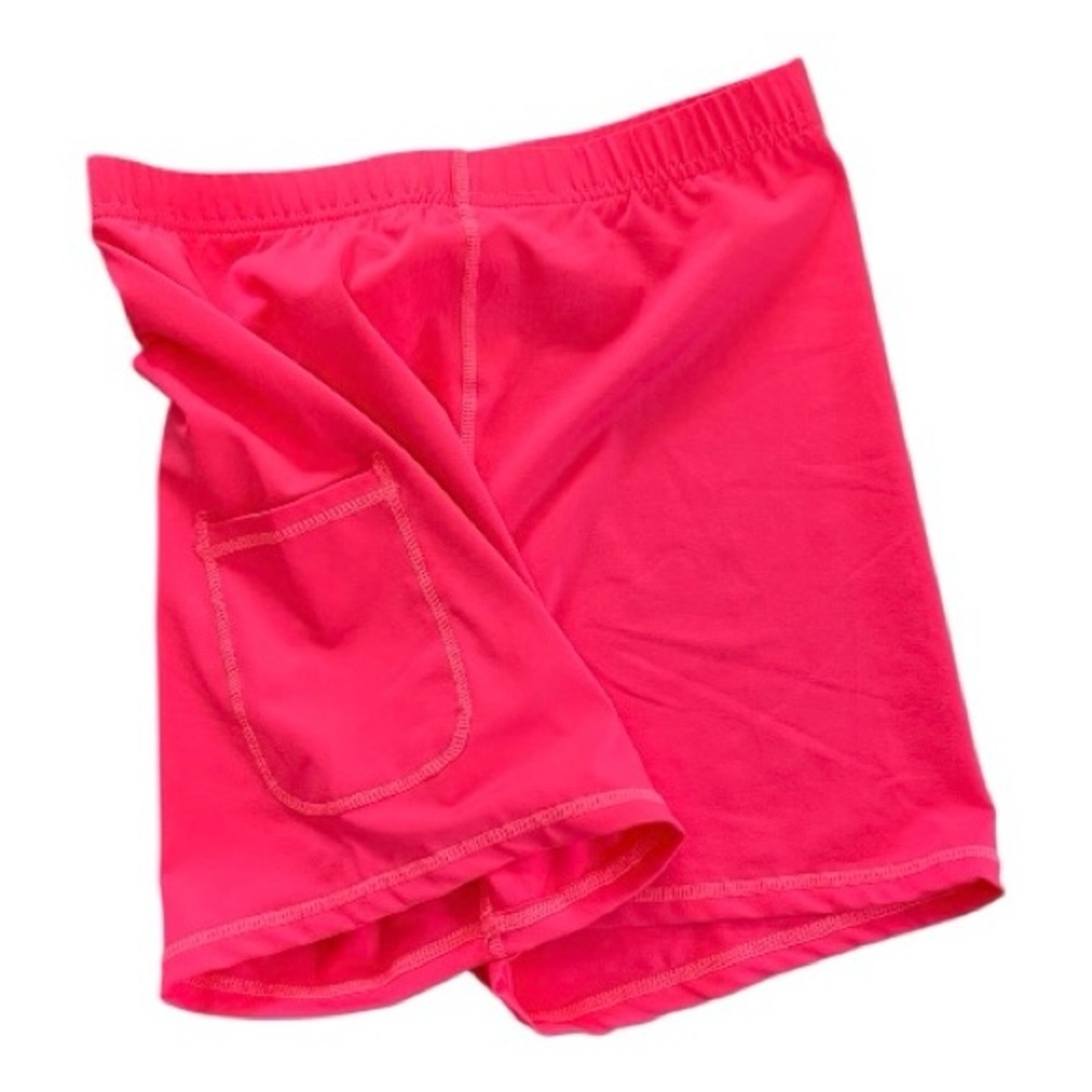 🆕 NWOT FKEEP women’s hot pink short sleeve athletic dress w/ shorts | size M - Picture 7 of 10